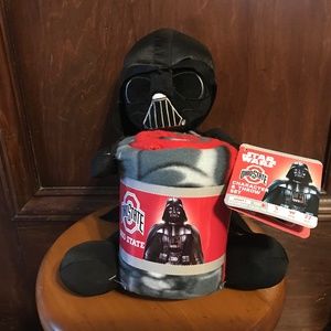 Darth Vader ‘Star War and Ohio state fleece throw